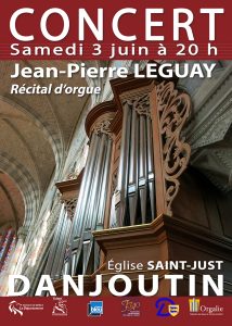 Concert : Récital d'orgue @ Eglise Saint Juste
