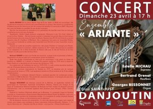 Concert Soprano, hautbois et Orgue @ Eglise - Danjoutin