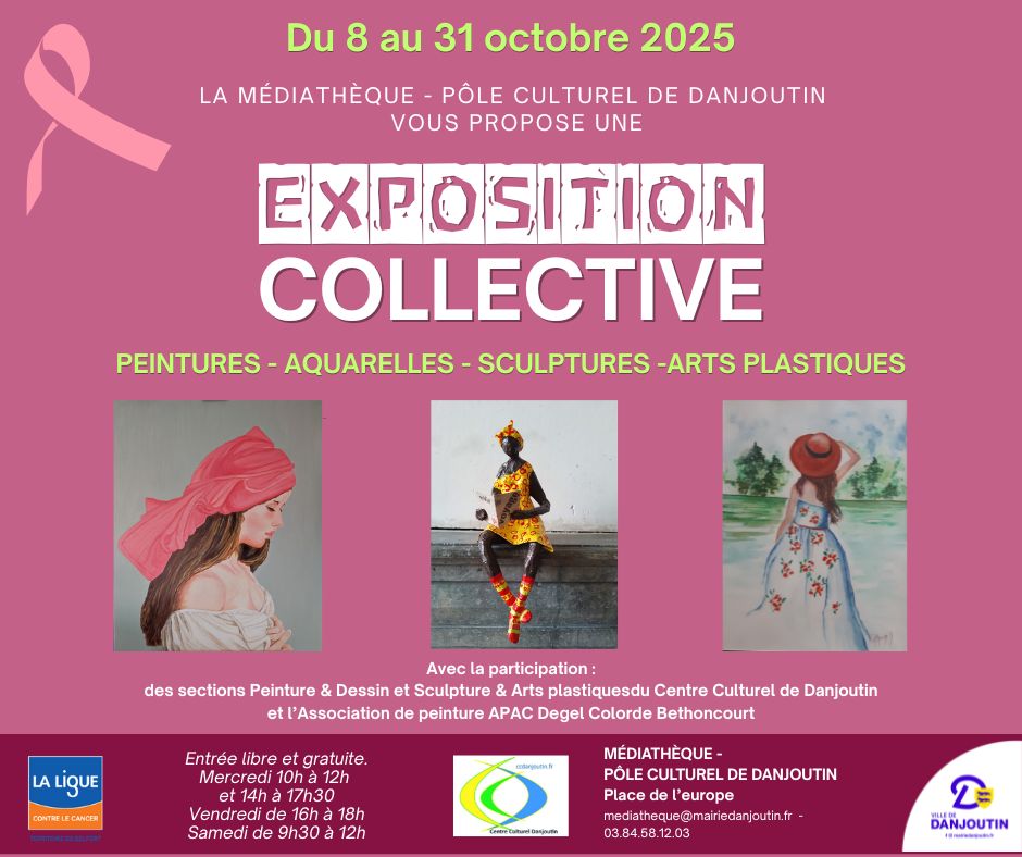 Exposition collective – Octobre Rose à Danjoutin