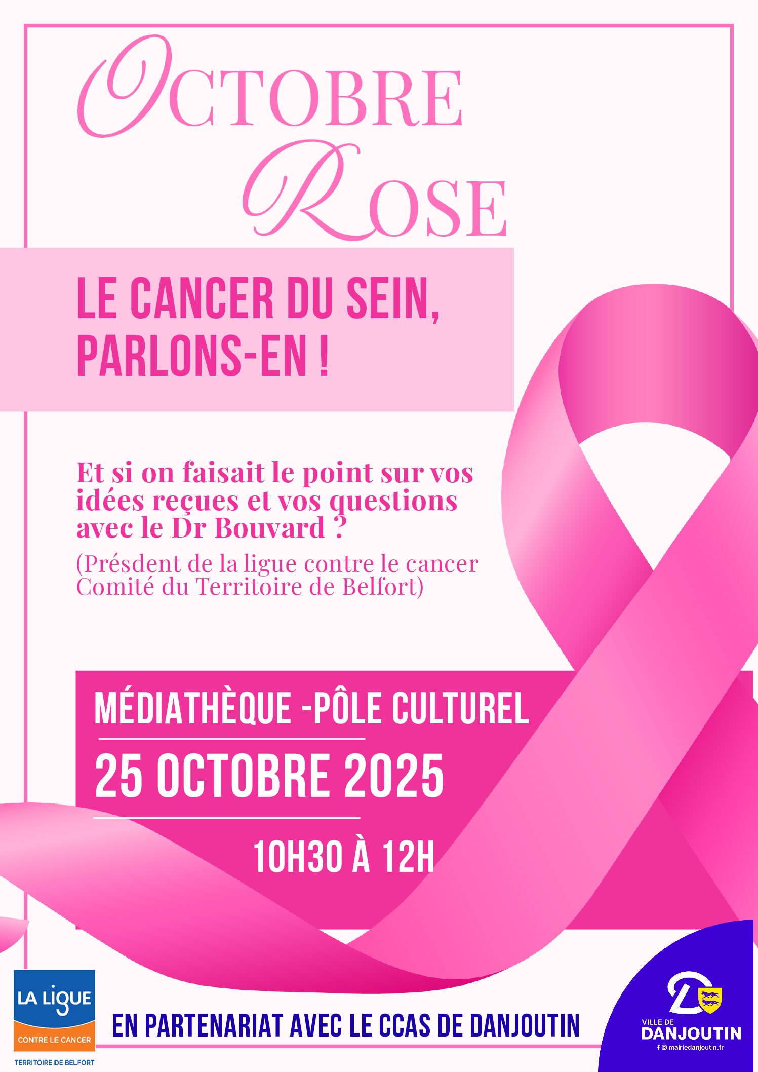 Le cancer du sein, parlons-en!