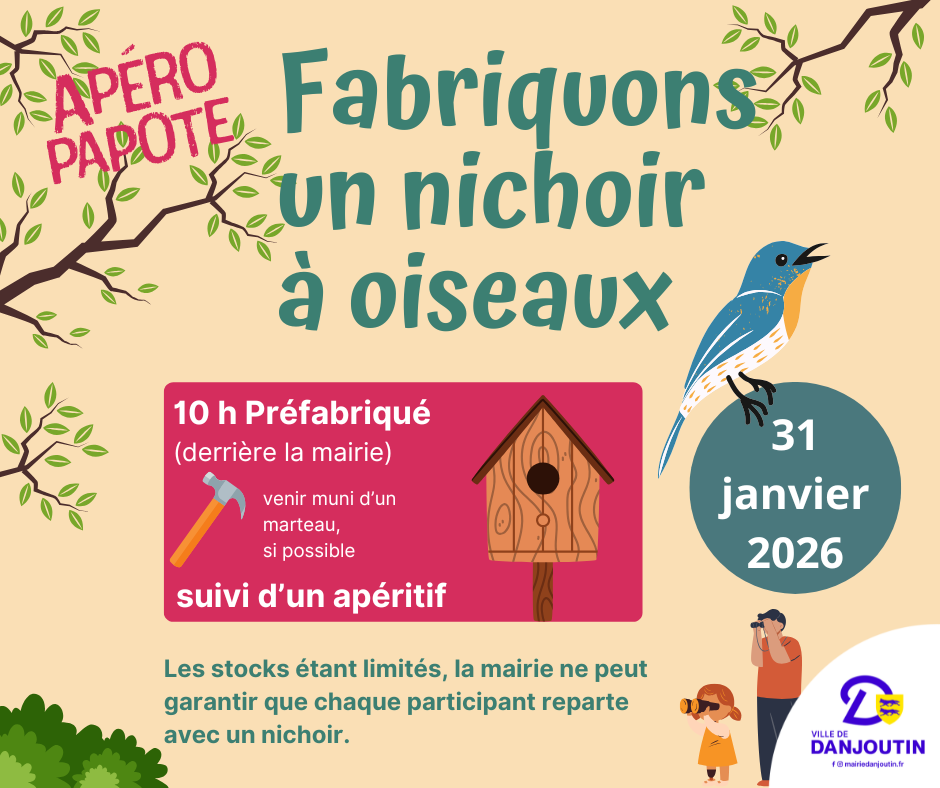 Apéro papote nichoirs