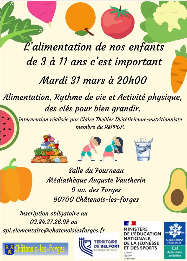 Atelier parentalité Châtenois