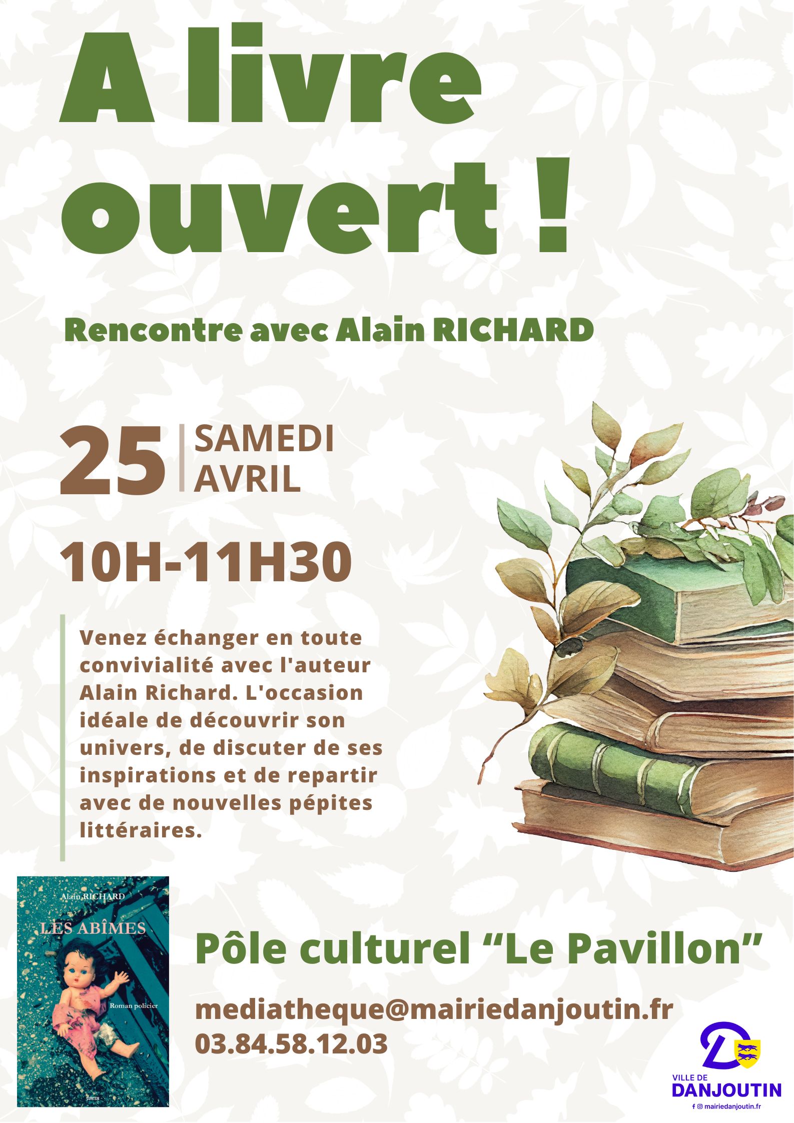 À livre ouvert - Rencontre avec Alain Richard