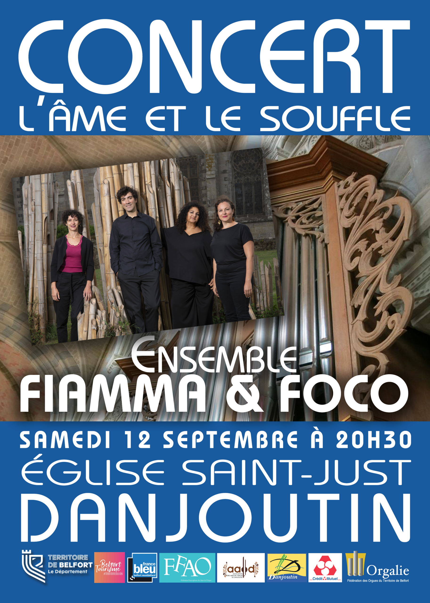 Concert « L'Âme et le Souffle » – Ensemble Fiamma & FocoConcert