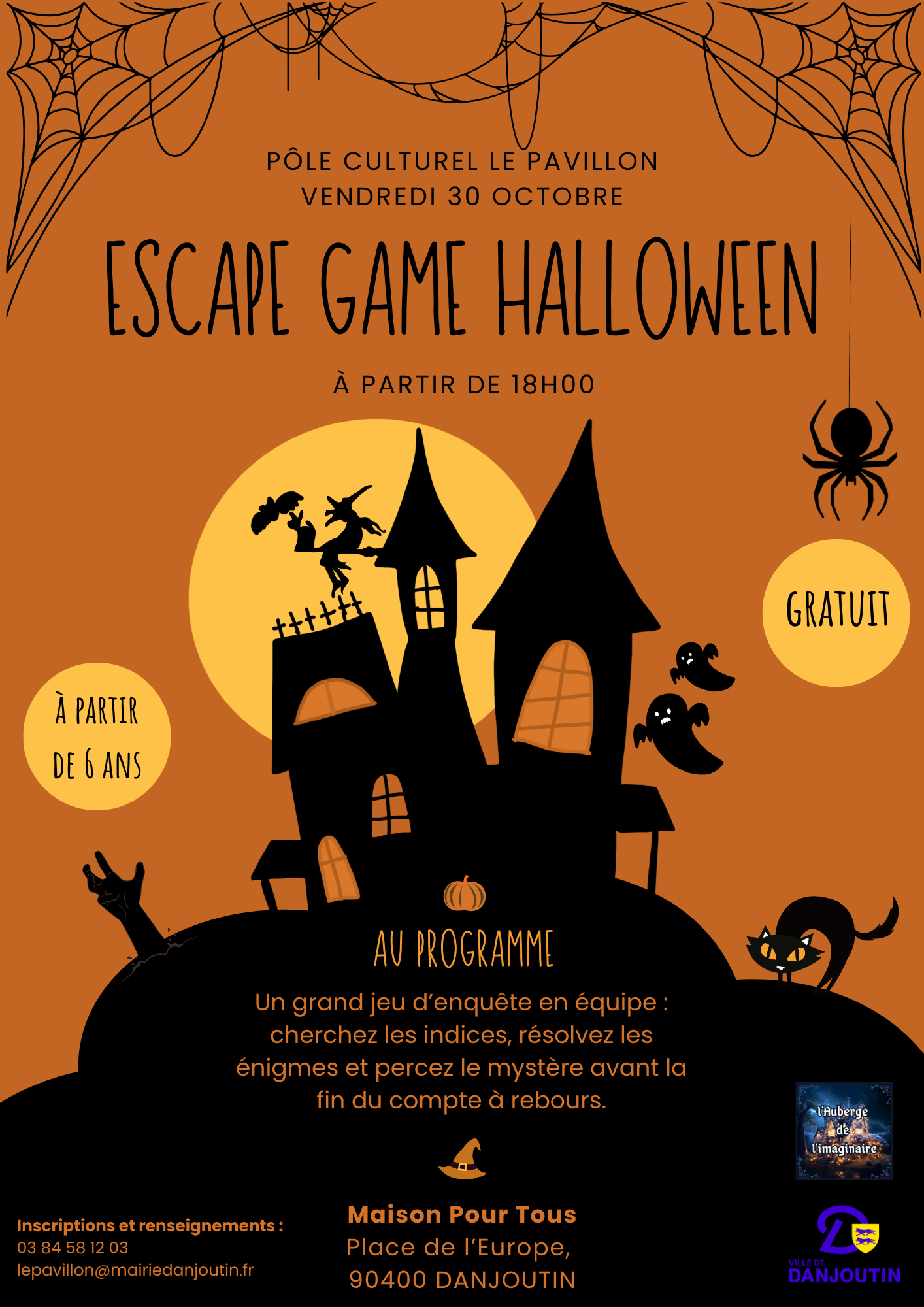 Escape game d’Halloween
