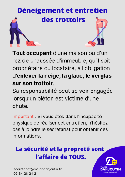 Flyer déneigement (gris) Flyer déneigement (gris)